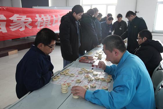 参赛选手正在比赛